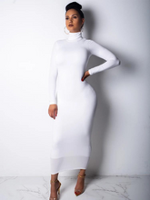 Vestido Midi Gola Alta Vivella Verona