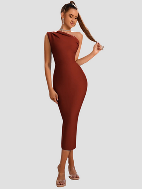 Vestido Mid Modelador Vivella Cleópata - Alta Elasticidade