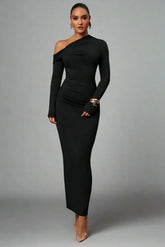 Vestido Longo Justo Vivella Shelon