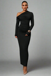 Vestido Longo Justo Vivella Shelon