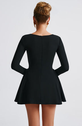 Vestido Manga Longa Curto Vivella Marjorie