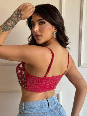 Cropped Espelhado Vivella Madonna - FULL