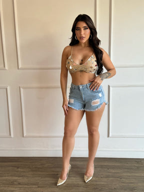 Cropped Espelhado Vivella Madonna - FULL