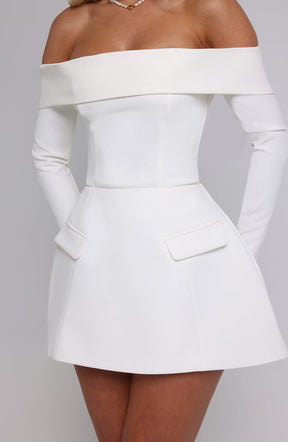 Vestido Manga Longa Curto Vivella Kelly