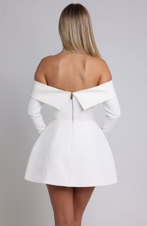 Vestido Manga Longa Curto Vivella Kelly