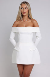 Vestido Manga Longa Curto Vivella Kelly