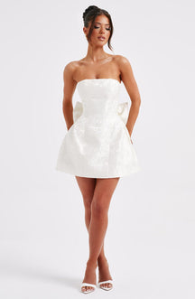 Vestido Curto Sem Alças Vivella Mariah