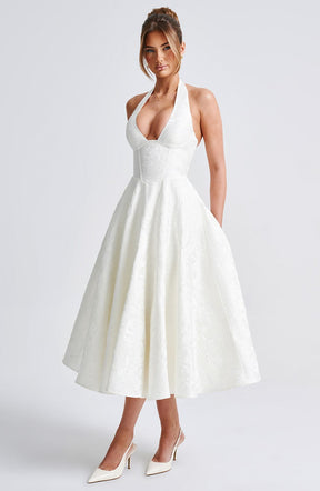 Vestido Midi Frente Único Vivella Passione