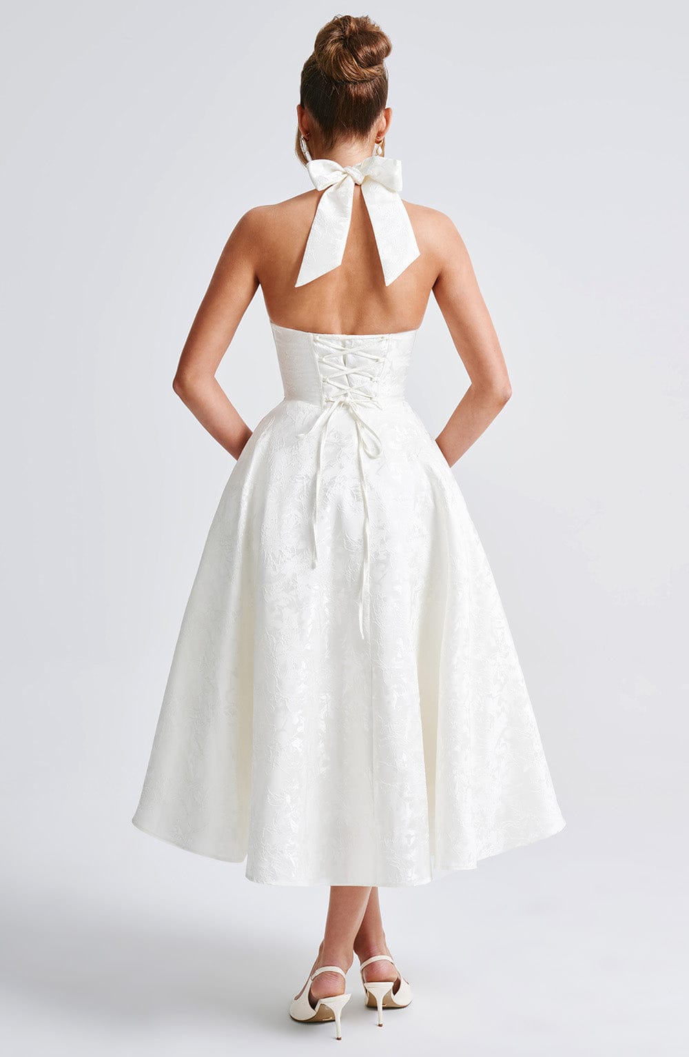 Vestido Midi Frente Único Vivella Passione