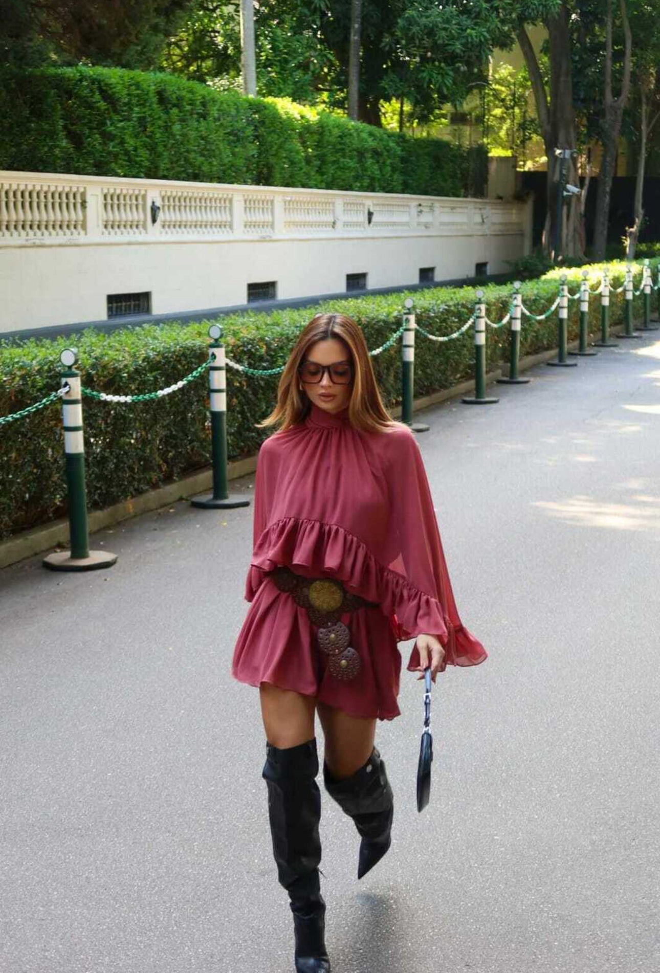 Vestido Boho Chic Vivella Scarlet