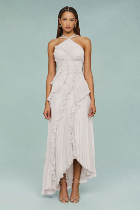 Vestido Assimétrico Tendência Vivella Lilac
