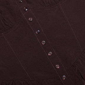 Vestido Midi Estruturado e Forrado Vivella Cherry - GOLDEN ERA