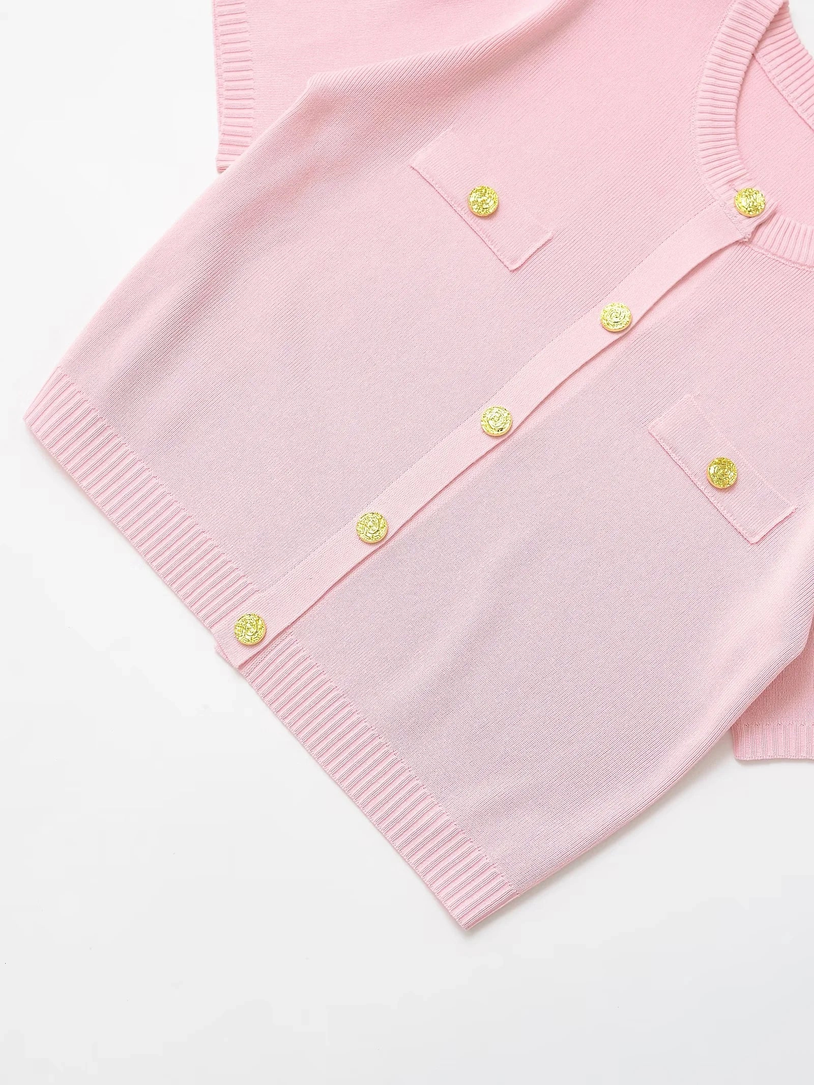 Conjunto Blusa com Botões e Saia Curta Vivella Selene