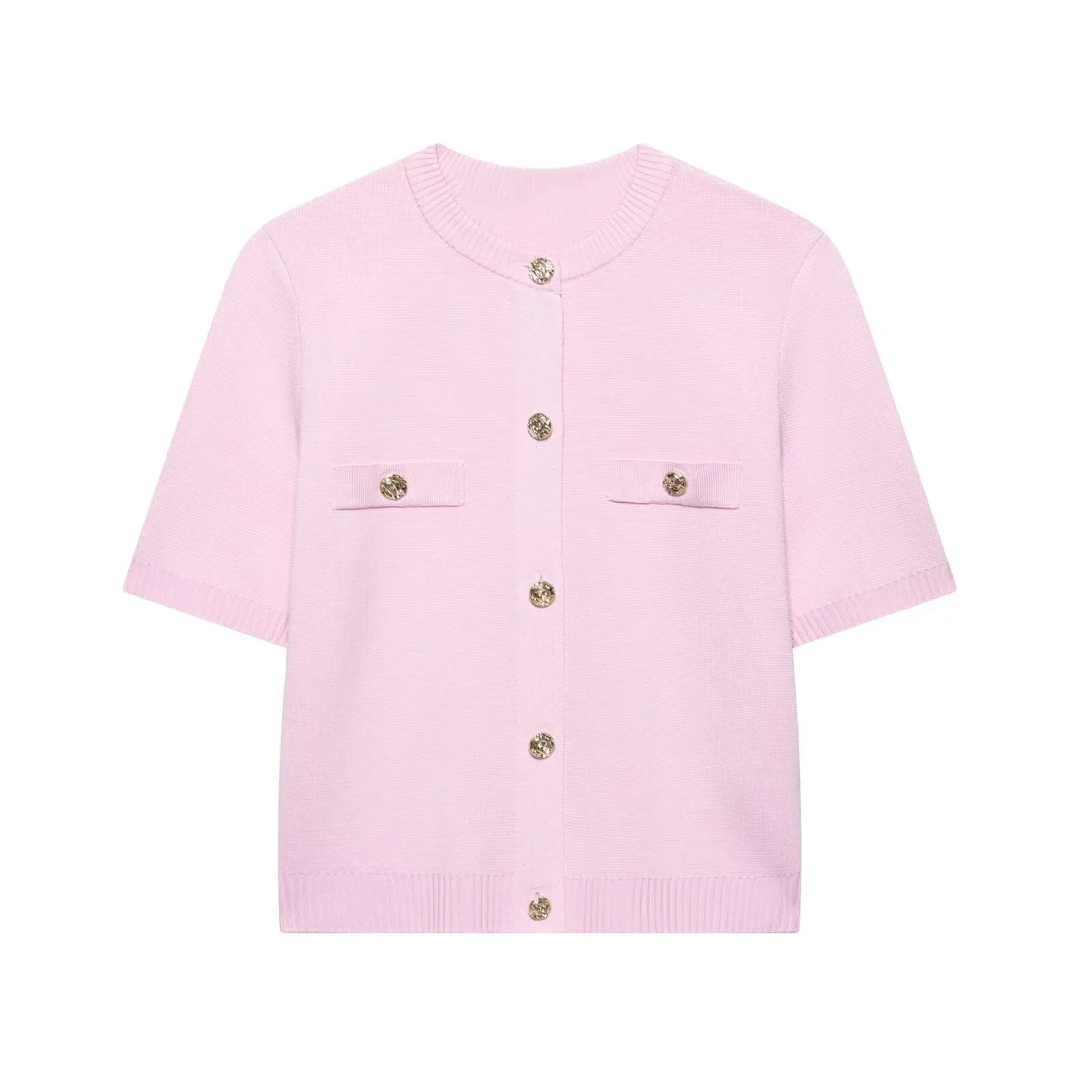 Conjunto Blusa com Botões e Saia Curta Vivella Selene