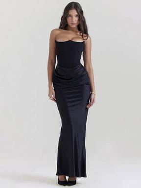 Vestido Longo Modelador Corselet Vivella La Noche - GOLDEN ERA
