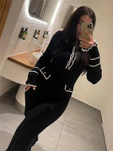 Vestido Midi Manga Longa com Botões Vivella Amélie