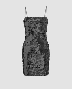 Vestido Curto de Paetê Vivella  Holly