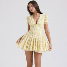 Vestido Curto Bustier Vivella Helena - GOLDEN ERA