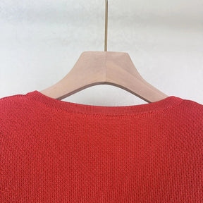 Conjunto Tricô Cardigan e Saia Plissada Vivella Madison