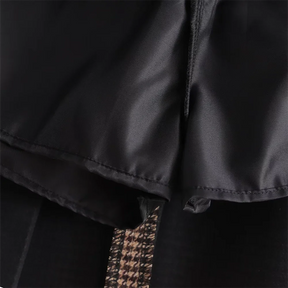 Conjunto Blazer e Saia Curta Plissada Vivella Charlotte