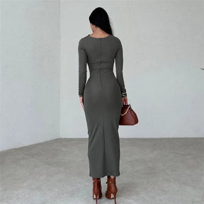 Vestido Drapeado Vivella Marluce