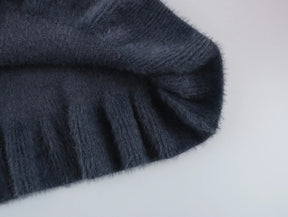 Vestido Curto Tricô com Pérolas Vivella Anya