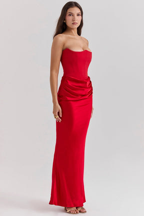 Vestido Longo Modelador Corselet Vivella La Noche - GOLDEN ERA