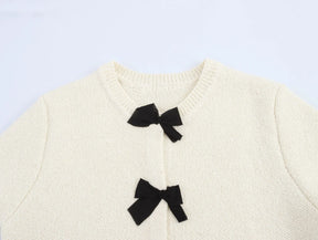 Conjunto Tricô Blusa Manga Curta e Saia Curta Vivella Safira