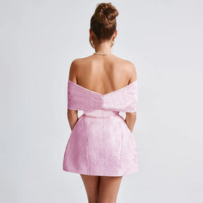 Vestido Curto Sem Alças Vivella Valery