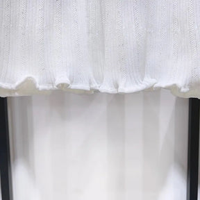 Vestido Curto Tricô Gola Polo e Bolsos Vivella Seraphina