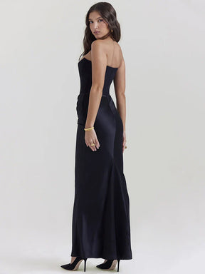 Vestido Longo Modelador Corselet Vivella La Noche - GOLDEN ERA