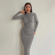 Vestido Drapeado Vivella Marluce