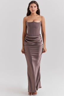 Vestido Longo Modelador Corselet Vivella La Noche - GOLDEN ERA