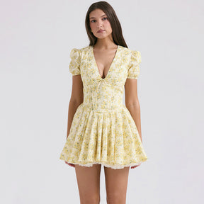 Vestido Curto Bustier Vivella Helena - GOLDEN ERA
