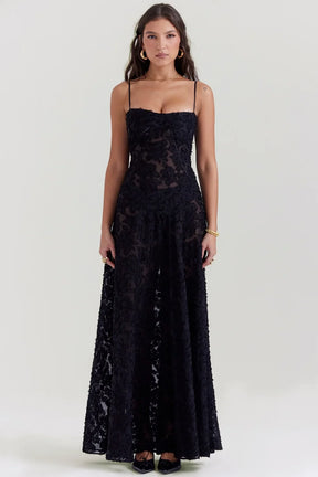 Vestido Longo Modelador com Amarrações Corselet Vivella Selena - GOLDEN ERA