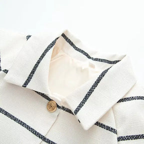 Conjunto Blusa com Botões e Bermuda Vivella Daisy