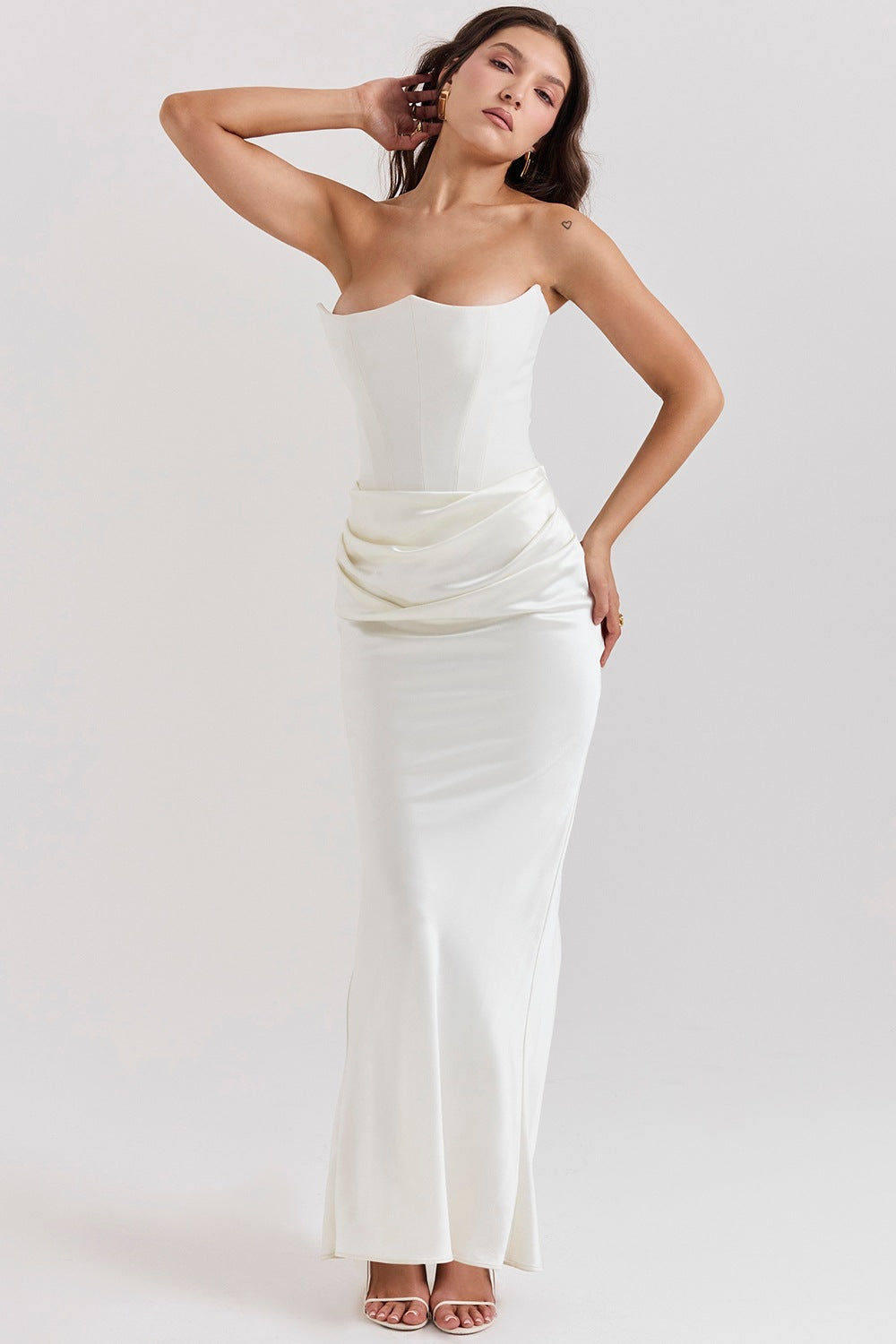 Vestido Longo Modelador Corselet Vivella La Noche - GOLDEN ERA