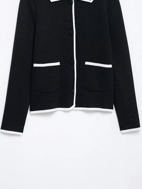 Conjunto Casaco Cardigan e Saia Curta Vivella Louise