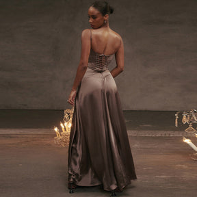 Vestido Longo Bustier Vivella Marielle - GOLDEN ERA
