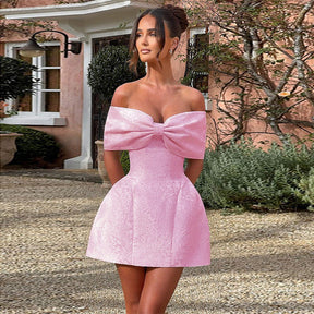 Vestido Curto Sem Alças Vivella Valery