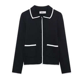 Conjunto Casaco Cardigan e Saia Curta Vivella Louise