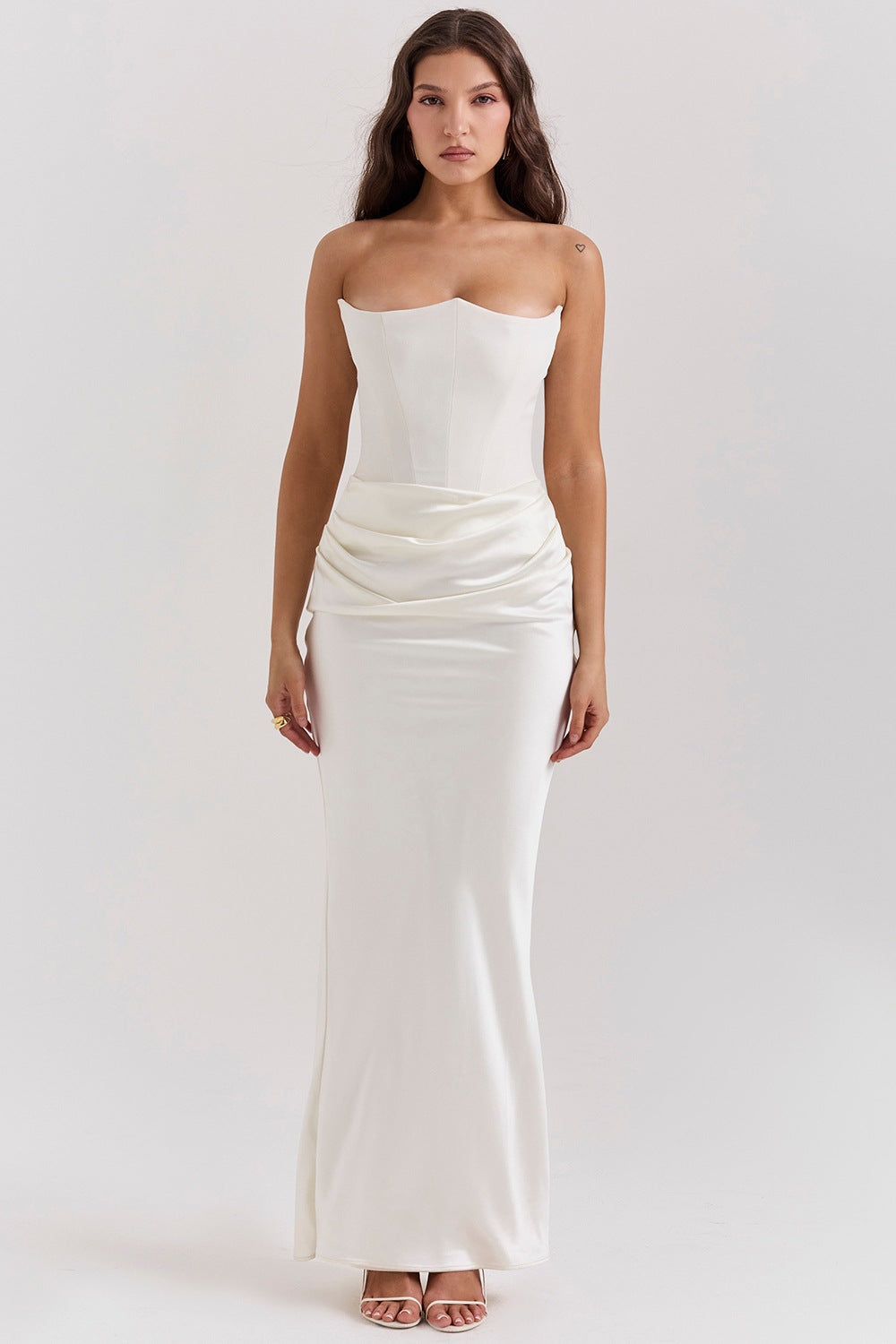 Vestido Longo Modelador Corselet Vivella La Noche - GOLDEN ERA