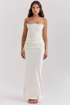 Vestido Longo Modelador Corselet Vivella La Noche - GOLDEN ERA