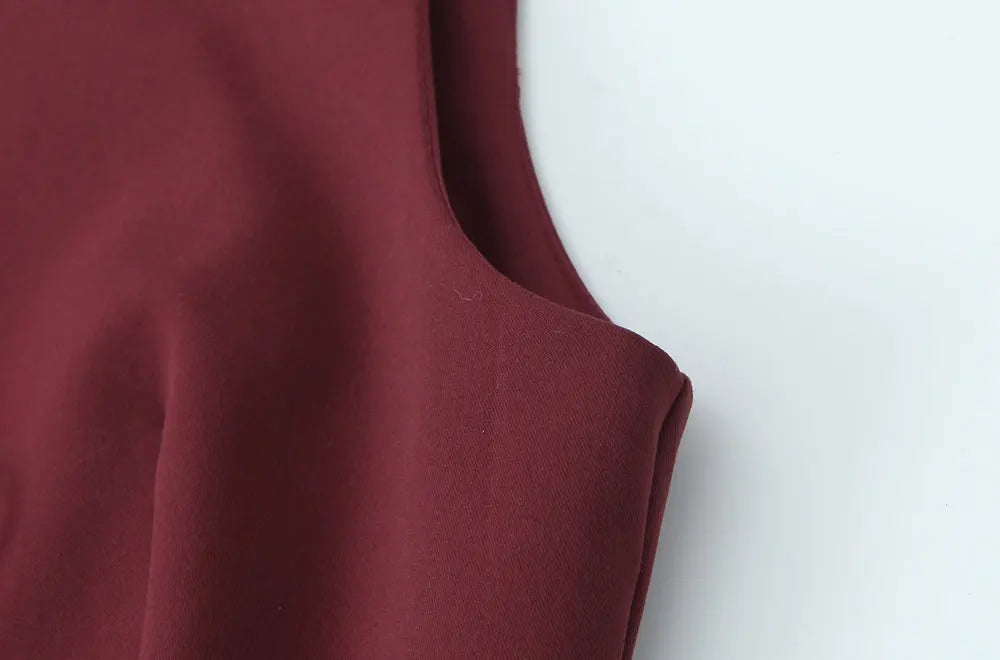Vestido Curto Godê Barra Plissada Vivella Sienna