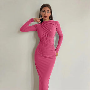 Vestido Drapeado Vivella Marluce