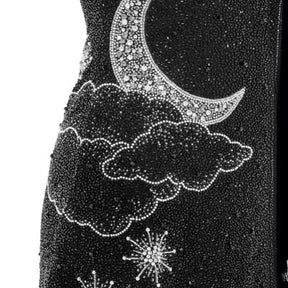 Vestido Curto Paetê Vivella Pérola