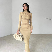 Vestido Drapeado Vivella Marluce