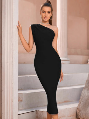 Vestido Mid Modelador Vivella Cleópata - Alta Elasticidade
