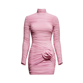 Vestido Manga Longa Curto Vivella Ella