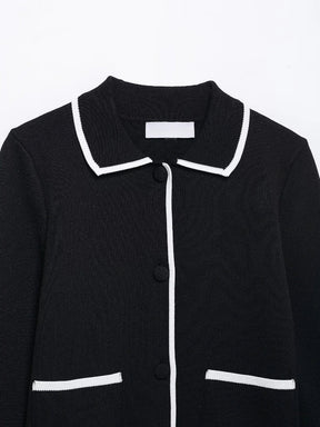 Conjunto Casaco Cardigan e Saia Curta Vivella Louise